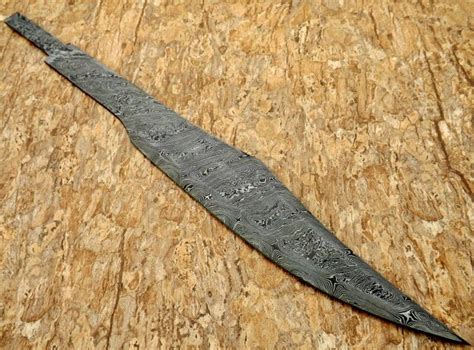 Damascus Knife Custom Handmade 26 Beautiful Spartan Sword Full Tang