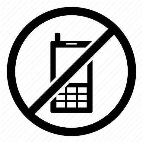 Forbidden Phone Mobile Phone No Call No Phone Calls No Phone Usage