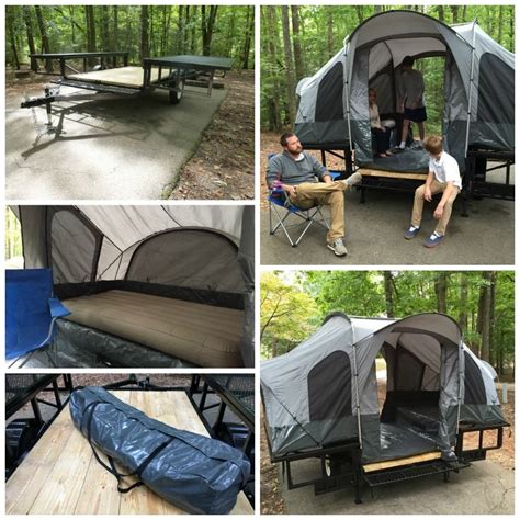 Double Duty Utility Camping Trailer Outdoor Camping Camping Fun Go