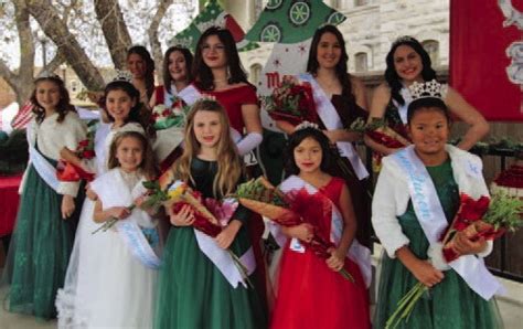 Snow Queen Court Crowned Lampasas Dispatch Record