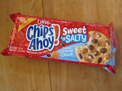 Review Salted Caramel Chunk Chewy Chips Ahoy Cookies Brand Eating