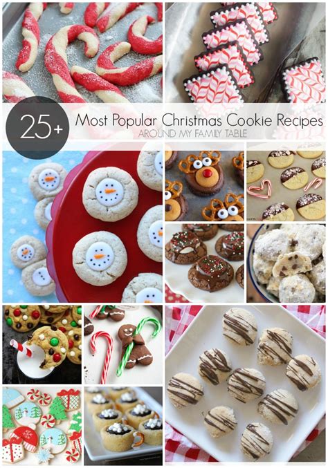 While you might think they can't compete with the more popular panettone or the delicious yule log, don't count out the wonderful simplicity of such cookies. Most Popular Christmas Cookie Recipes - Around My Family Table