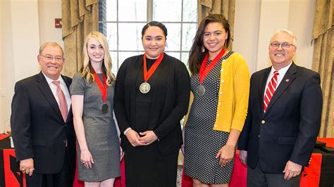 outstanding seniors awarded nc state s highest non academic distinction college of humanities