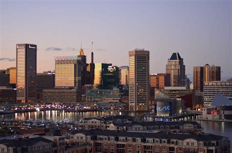 Baltimore Skyline Wallpapers Top Free Baltimore Skyline Backgrounds