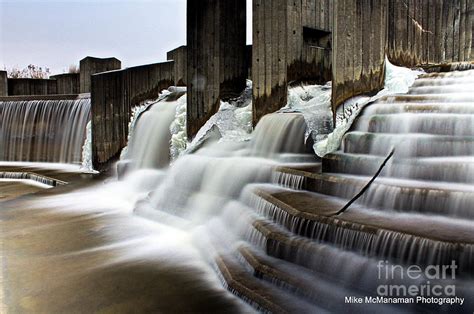Stepping Stone Falls In Flint Michigan Photograph By Mike Mcmanaman