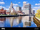 Providence, Rhode Island war eine der ersten Städte in den Vereinigten ...