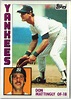 Don Mattingly Rookie 1984 Topps #8 Yankees MVP, "Donnie Baseball", NM ...