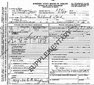 Death Certificates | Mattocks Family Heritage Resources