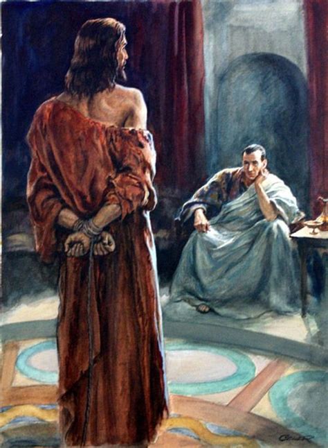 Luke 238 12 Jesus Before Herod Antipas