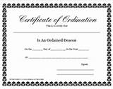 Photos of Texas Ordained Minister License Free
