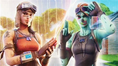 Cool Renegade Raider With Ghoul Trooper Fortnite Hd Games Wallpapers