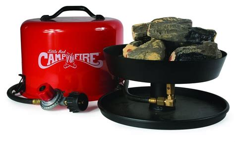 Little Red Campfire Portable Propane Fire Pit