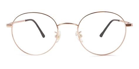 Peyton Full Rim Gold Round Glasses Frames Online Abbe Glasses