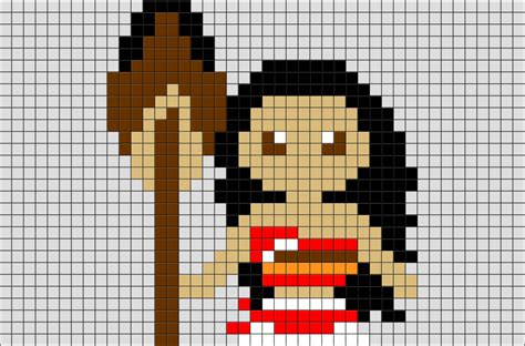 La pixel art facile da fare si propone ai bambini piccoli, come attività ludica e didattica. art: Dessin Pixel Art Disney