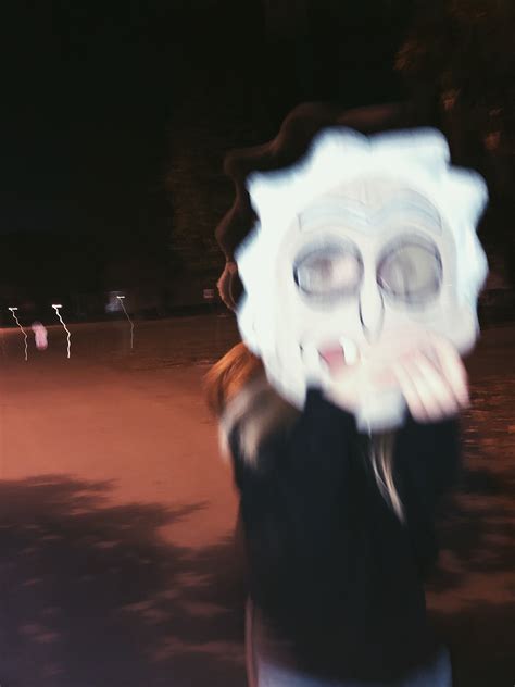 Dark Blurry Aesthetic Grunge Vsco Spooky Halloween Face Makeup