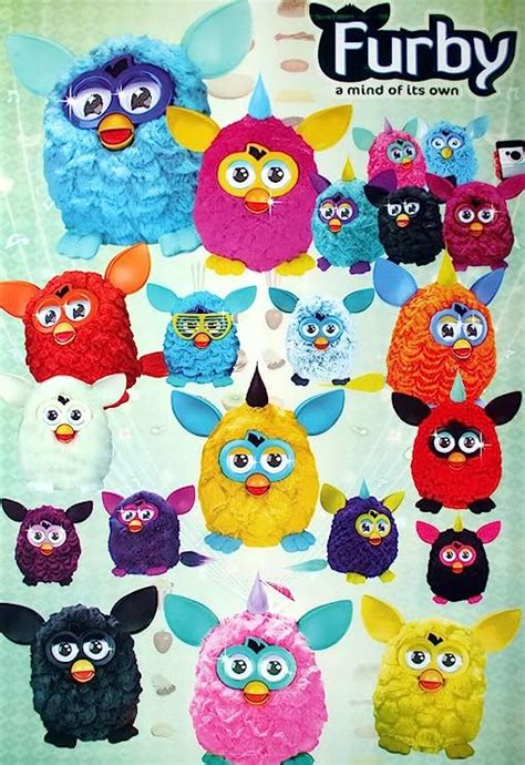 7100m Furby Toy A Mind Of Its Own Hasbro Wall Decoration