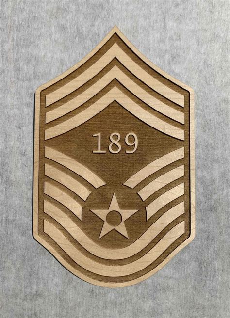 Wood Senior Master Sergeant Air Force Promotion T Usaf Msgt