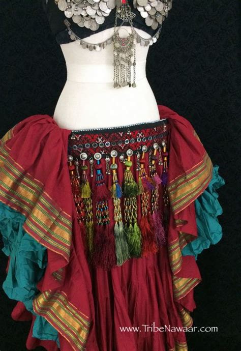Royal Tassels Tribal Bellydance Belts And Festival Tasseled Skirts
