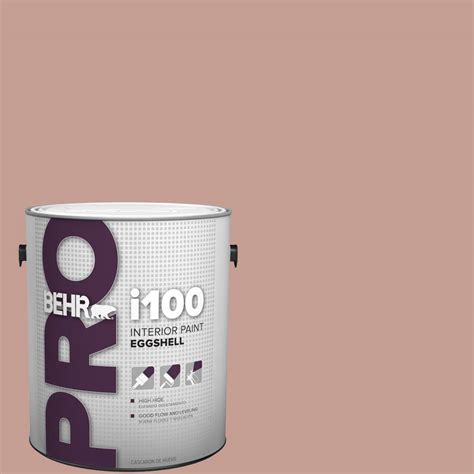 Behr Pro 1 Gal S170 4 Retro Pink Eggshell Interior Paint Pr13001