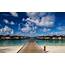 Nature Landscape Beach Maldives Resort Sea Sand Clouds Sky 