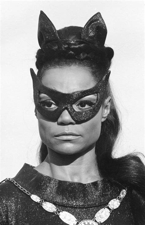 Beautiful Portrait Photos Of Eartha Kitt As Catwoman In The Tv Series