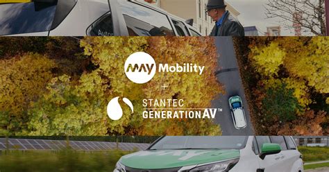 May Mobility And Stantec Partner To Deliver Turnkey Av May Mobility