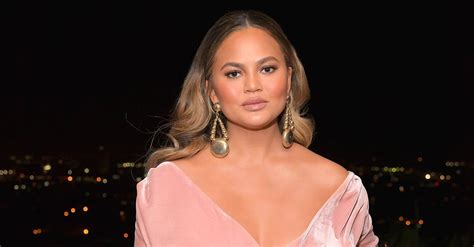 Pregnant Chrissy Teigen Shows Off Boob Tape And Spanx On Snapchat