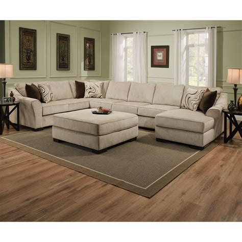 Furniture Comfy Sectional Sofa Huge Sectional Sofas Extra Throughout Large Comfortable Sectional Sofas 