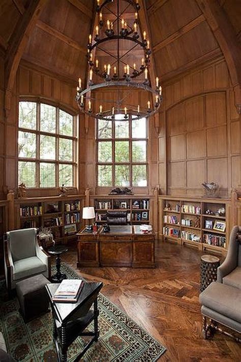 The Best Home Library Design Ideas With Rustic Style 12 Trendehouse