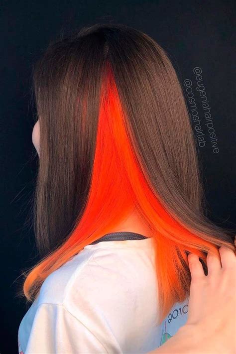 40 Refreshing Peekaboo Hair Ideas Spice Up Your Color And Keep It