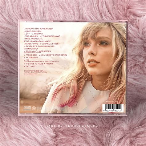 Taylor Swift Lover Album Redesign Behance Behance
