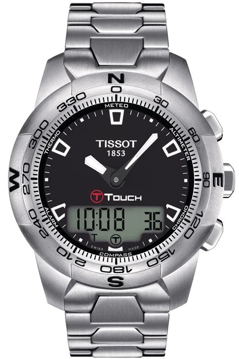 Tissot Watch T Touch Ii Stainless Steel T0474201105100 Watch Jura Watches