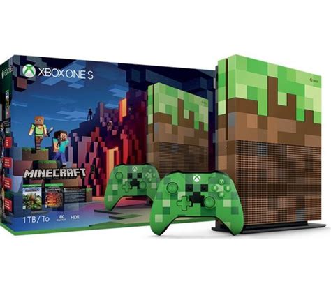Buy Microsoft Xbox One S Minecraft Limited Edition Free Delivery Currys