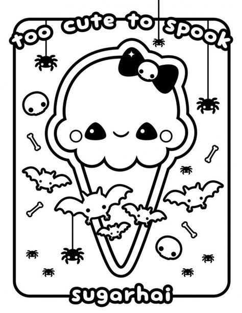 Discover The Adorable World Free Printable Kawaii Coloring Pages For