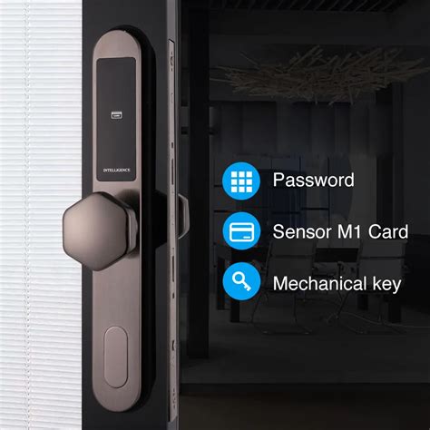 Electronic Sliding Door Locksmart Digital Keypad Code Keyless Door
