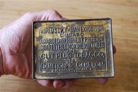 Antique Jewel Of Virginia Tobacco Case Pipe Tin No Tobacco Ebay