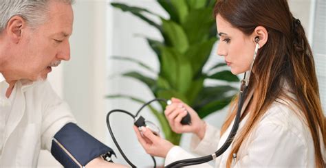 Doctor Checking Blood Pressure Heart And Health Medical