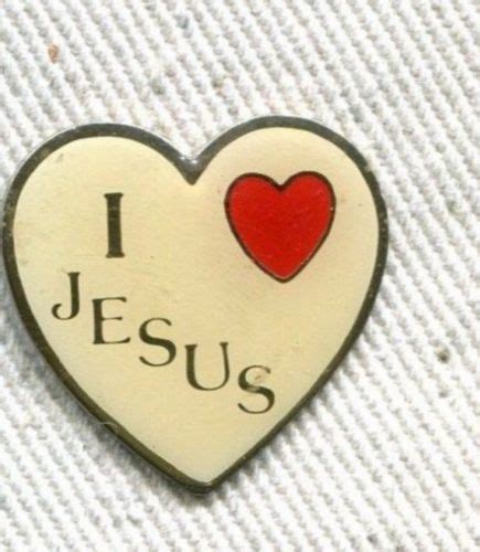 High Quality Custom Pins Religion Foi I Love Jesus Low