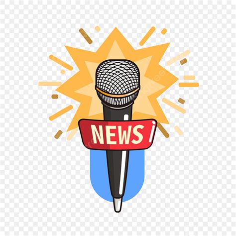 News Microphone Clipart Png Images World News Day Cartoon Interview