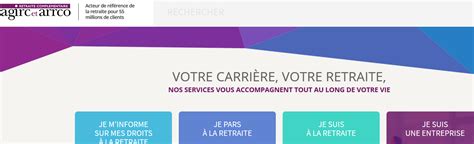 Horaires d'ouverture, numéros et heures creuses : www.agirc-arrco.fr Espace personnel - Se connecter à son ...