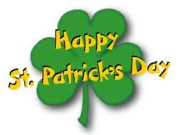 Here's a discussion worksheet for your st. Shamrock with Word Art - St. Patricks Day Word Art