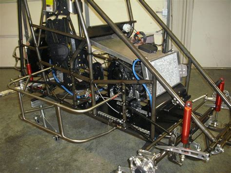 Hello this listing is for a mini sprint car rolling chassis project. SALDANA MICRO SPRINT ALUMINUM RADIATOR,DOUBLE PASS,TRIPLE ...