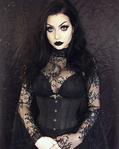 in love with this bodysuit from dollskill houseofwidow 😍😍 gothic girls goth beauty dark