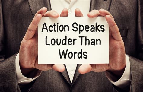 Action Speaks Louder Than Words Modern Servant Leader