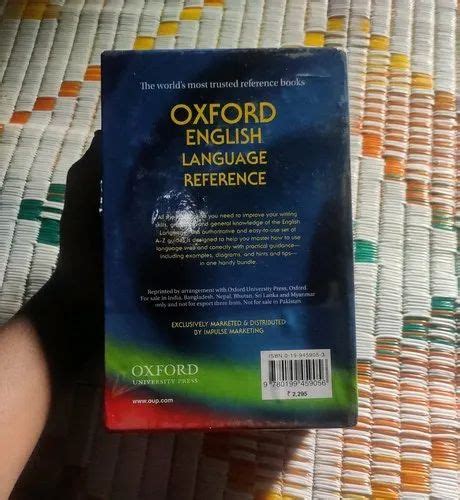 Oxford English Language Reference 4 Books At Rs 1499set Bailhongal