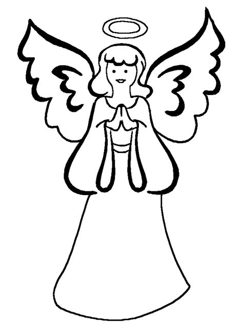 They're great for all ages. Angel Coloring Pages