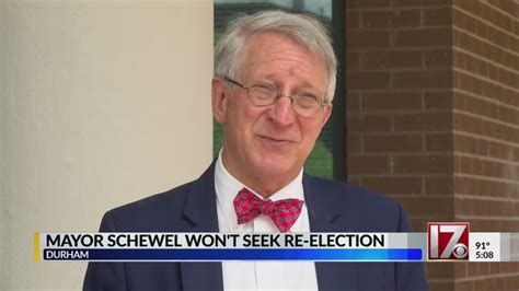 Durham Mayor Schewel Won T Seek Reelection YouTube