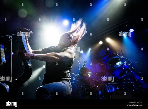 The Norwegian Black Metal Band Satyricon Performs A Live Concert At