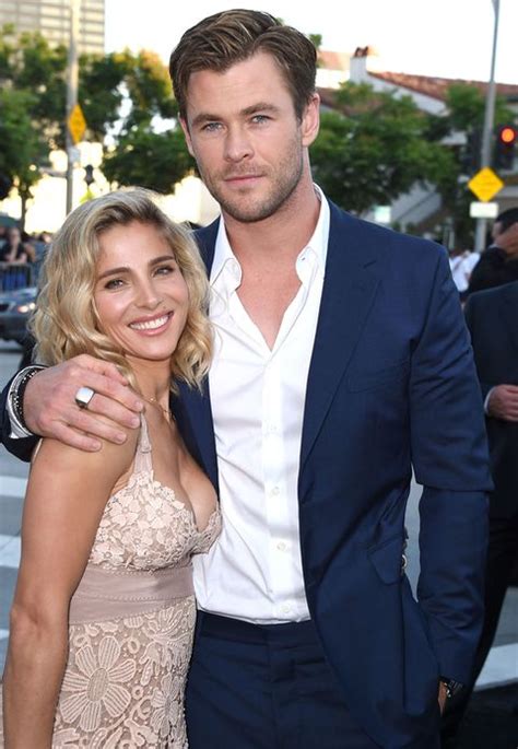 Chris Hemsworth Thor Actor Says Wife Elsa Pataky Sacrificed Her