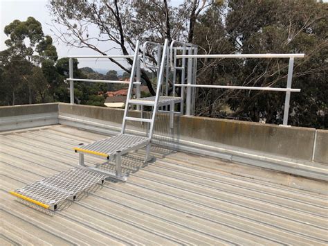 Safe Roof Access Ladder Systems Safety Plus Australia